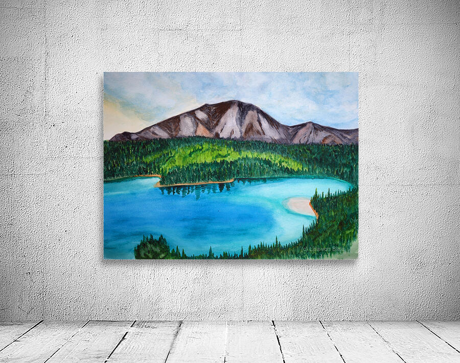 Emerald Lake Canada Wall Preview
