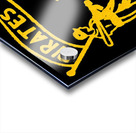 vintage pittsburgh pirates baseball pitch art  Acrylic print