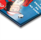 1940 coke football ad Acrylic print