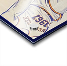 1967 New York Knicks Remix Art Acrylic print