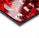 Retro OSU Buckeyes Football Art Acrylic print