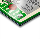 1987 Boston Celtics Art Acrylic print
