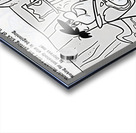 Fred Flintstone and Barney Rubble Eating Lunch Acrylic print