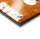 1971 texas longhorns football art remix Acrylic print