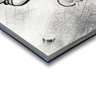 1952 Basketball Player Dribbling Acrylic print