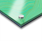 Khaki and Light Green Acrylic print