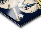 Vintage New York Yankees Three Ball Art Acrylic print