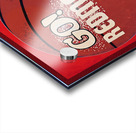 1980s St. Johns Redmen Basketball Art Acrylic print