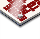 1970s Oklahoma Sooners Football Art Acrylic print