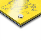 1973 Milwaukee Brewers Cartoon Art by James Gehr Acrylic print