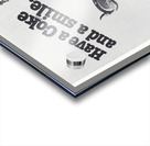 1980s Coke and Smile Ad Acrylic print