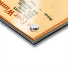 Early 1900s C and S Sporting Goods Ad in Austin Acrylic print