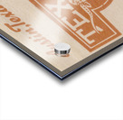 Vintage Austin Texas and Longhorn Art Acrylic print