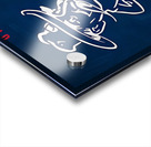 1947 Ole Miss Colonel Reb Football Art Acrylic print