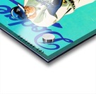 1968 Los Angeles Dodgers Scorecard Art  Acrylic print