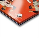 1968 New York Mets Baseball Scorecard Art Acrylic print