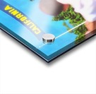 Football Watercolor Art_Vintage College Football Art Prints_Best Football Stadium Art_California Art Acrylic print