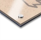 Detroit Lions Schedule Art Acrylic print