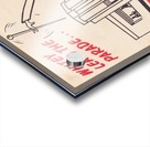 white tower hamburger ad Acrylic print