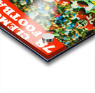 retro college football posters clemson tigers Acrylic print