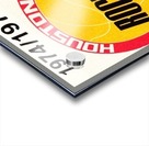 1974 houston rockets ticket information poster wood print Acrylic print