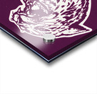 1985 retro ksu wildcats college art Acrylic print