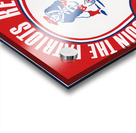 Vintage New England Patriots Helmet Art Acrylic print