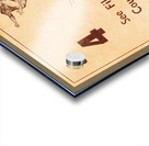 1962 kxly tv spokane football ad Acrylic print