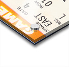 1988 Tampa Bay Buccaneers Ticket Stub Art Acrylic print