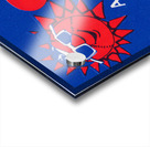 1983 Jacksonville Suns Baseball Art Acrylic print