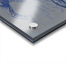 1934 Vintage Lion Football Player Art Acrylic print