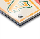 1982 Oakland Athletics vs. Minnesota Twins Ticket Art Acrylic print