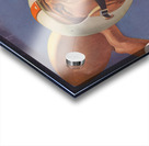 1957 Lon Keller Football Quarterback Art Acrylic print