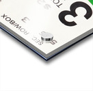 1986 Philadelphia Eagles vs. Denver Broncos  Acrylic print