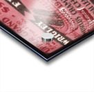 1929 Chicago Cubs World Series Ticket Stub Art | Row 1 Acrylic print