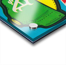 1981 Oakland Athletics Fleer Decal Sticker Metal Sign Acrylic print