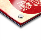 1979 North Carolina State Football Helmet Art Acrylic print