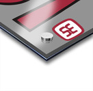 1968 New Mexico Lobos Basketball Art Acrylic print