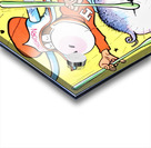 1958 Arkansas Razorbacks vs. Texas Longhorns Cover Art Acrylic print