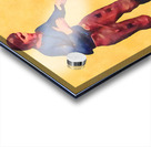 1920 Gridiron Action Acrylic print