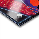 1982 NCAA Basketball Finals Program Cover Art Acrylic print