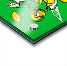 Oregon Duck Throwback Cartoon Art Acrylic print