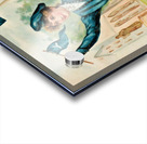 vintage yale lady with pennant Acrylic print