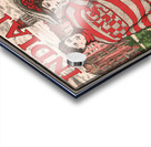 1902 indiana normal football poster Acrylic print