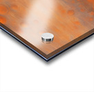 orange orbs beautiful colors Acrylic print