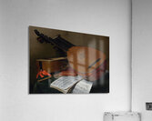 Still Life With A Lute And A Guitar Acrylic Print