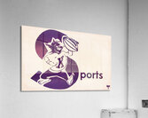 1960s kansas state wildcat art Acrylic Print