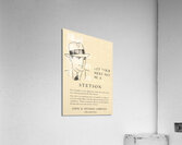 1930s stetson hat advertisement Acrylic Print