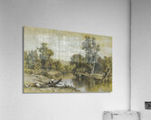 Milton New York ca. 1856  Acrylic Print