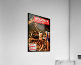 1977 NC State Basketball Throwback Art Acrylic Print